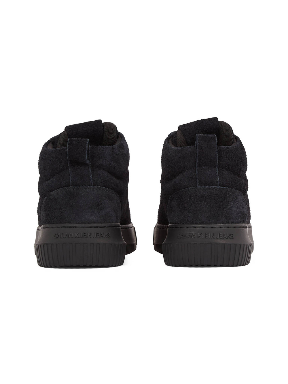 Кожаные кроссовки CALVIN KLEIN JEANS - черный(YM0YM01128)