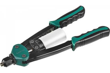 Заклепочник двуручный силовой компактный,KRAFTOOL "Maxkraft"-64" 31160 заклепок d=3.2-6.4мм из AL.ст