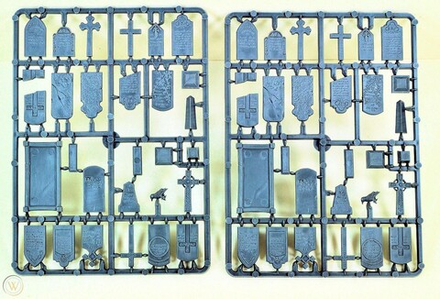 GRAVES  Grave Stones (plastic)
