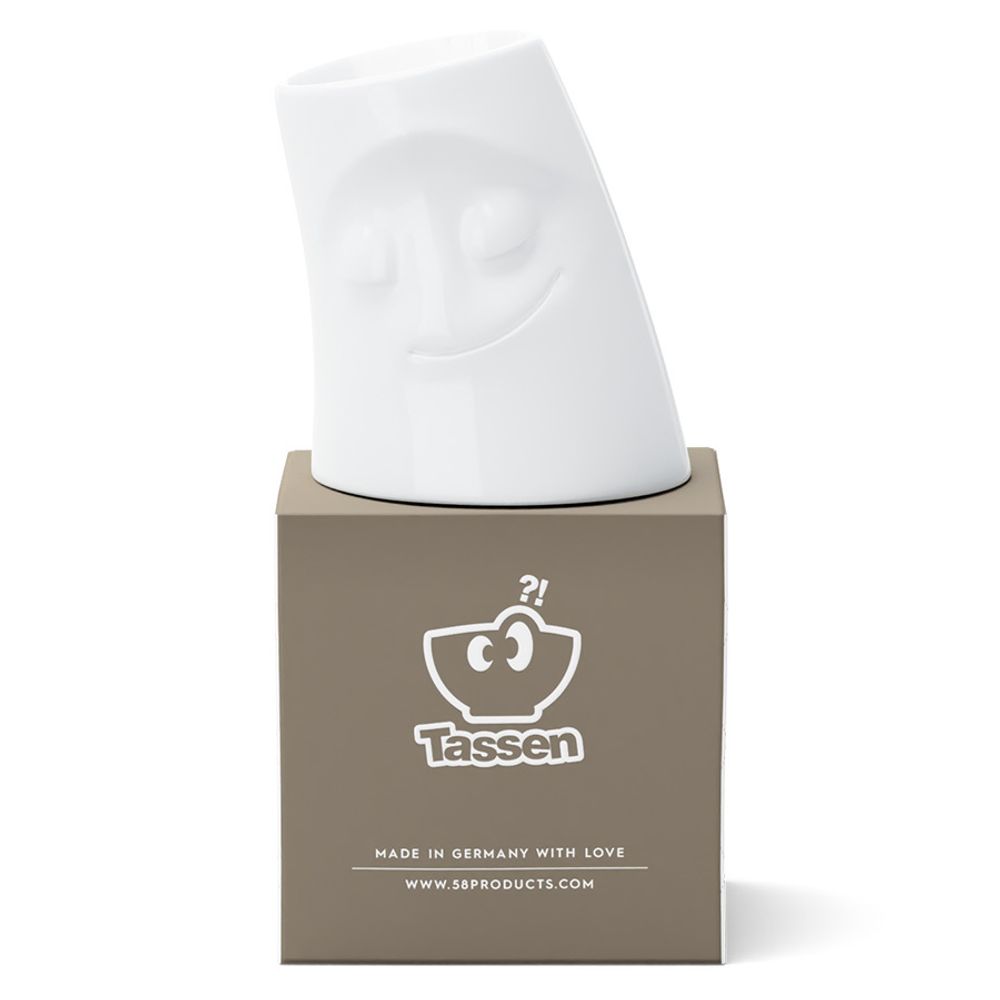 Фарфоровый подсвечник для чайной свечи Cozy T02.81.01, 8.5 см, белый
