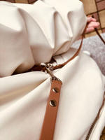 Перестежка поводок для собак из Биотана Чехия, 3 м, 16 мм коричневый.