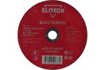 Диск отрезной прямой по металлу (180х22.2х2.5 мм) Elitech 1820.016000 184668