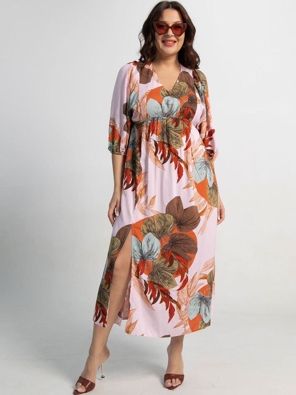 Платье Неповторимая (бежевое) П15502-34М LT Collection