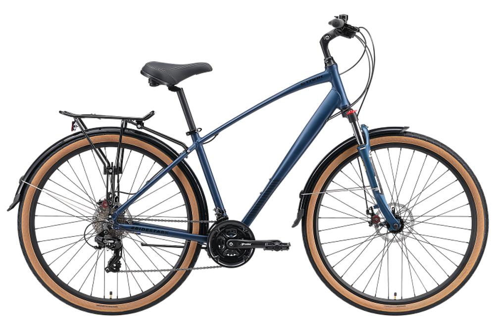 Велосипед Stark&#39;24 Touring 28.2 D темно-синий матовый/черный 18&quot;