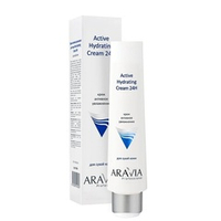 Крем для лица Активное увлажнение Aravia Professional Active Hydrating Cream 24H 100мл