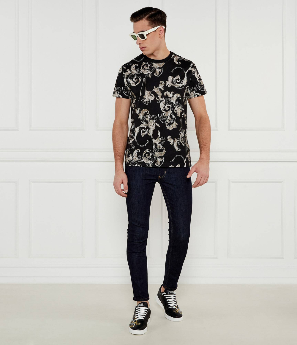 Футболка Versace Jeans Couture - черный(78GAH6S0JS458)