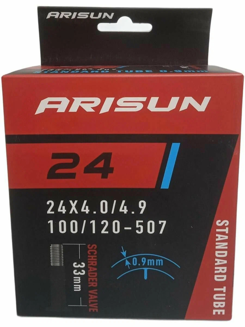 Камера ARISUN 24"x4.00/4.90 (100/120-507) AV 33мм, 0.9мм, бутил (30)