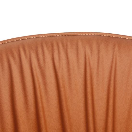 Лаунж кресло Sofia, экокожа терракот