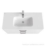 Тумба подвесная IDDIS Brick, белая, 100 см, BRI10W1i95