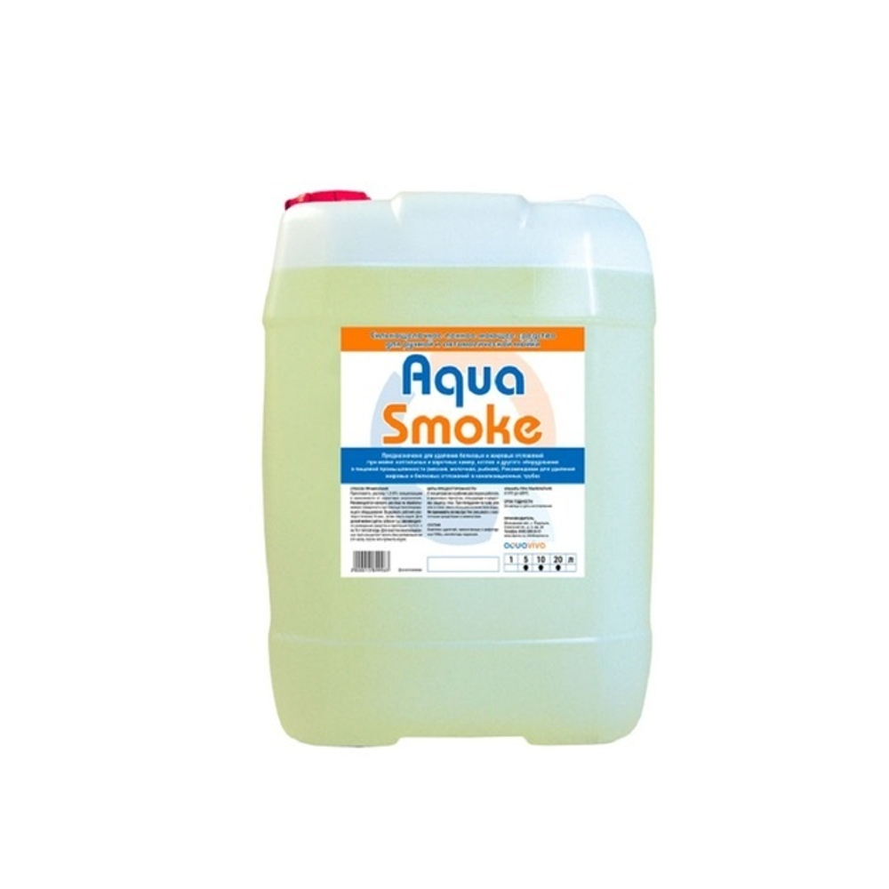 Средство Моющее Aquasmoke Сильнощелочное Пенное 5л