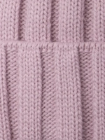 Шапка детская зимняя вязаная с помпоном