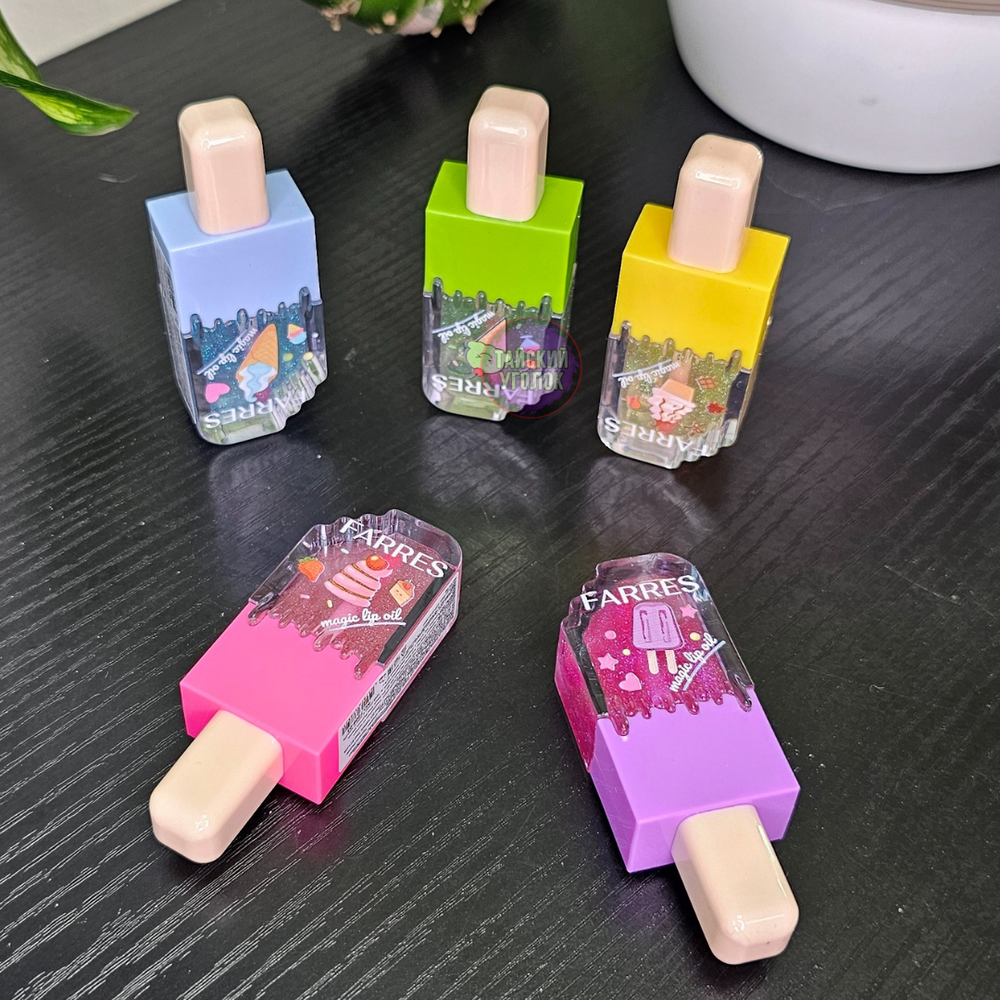 Бальзам для губ 7209 FARRES щетка Сладости 6 гр