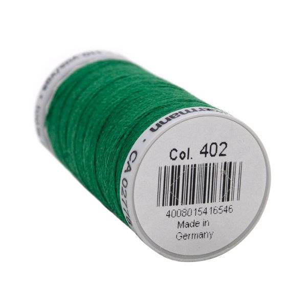 Нитки суперкрепкие Gutermann Extra Strong M782 №40 (100 метров), 5 кат. | 402 изумрудно-зеленый