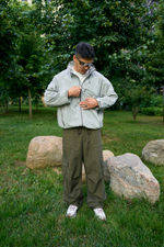 Куртка Nothomme Blue Reflective Stand-Up Collar Waterproof "Tile Gray"