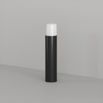 DK9745-BK Ландшафтный уличный светильник NORD, IP65, 1хE27 LED, до 18 Вт, черный, алюминий