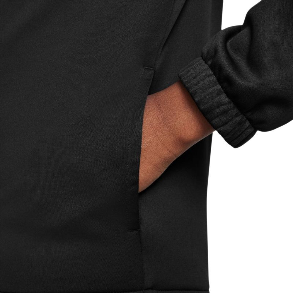 Boys' Спортивный костюм Nike Kids Dri-Fit Poly Knit Full Zip - blak/black/white