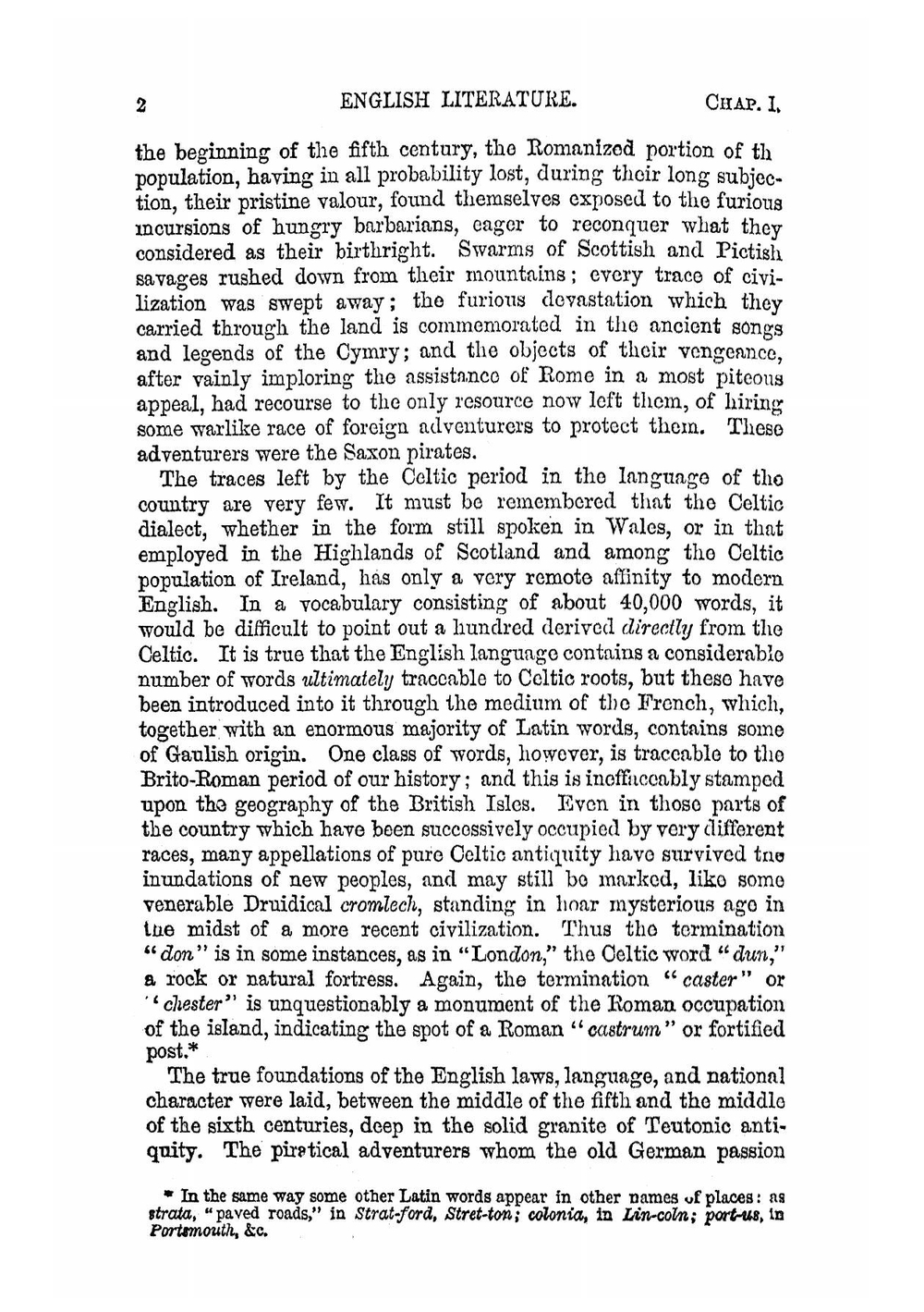 A smaller history of English literature | Rowley James