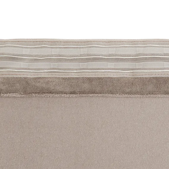 Штора из хлопкового бархата серого цвета из коллекции essential, 150х290 см