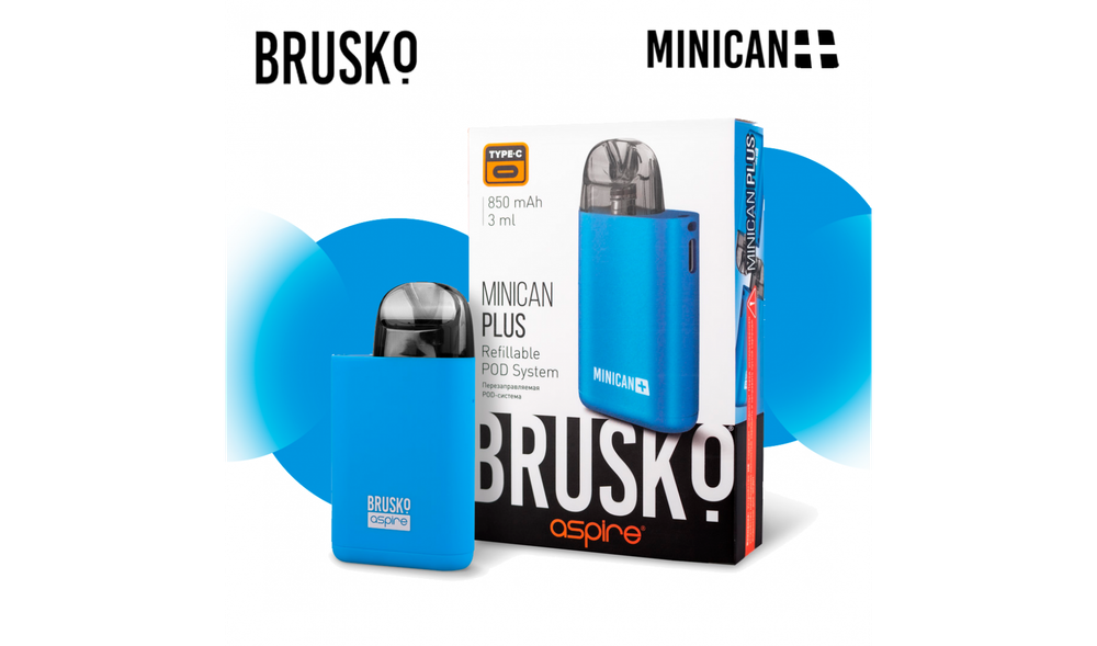 BRUSKO Minican Plus Blue