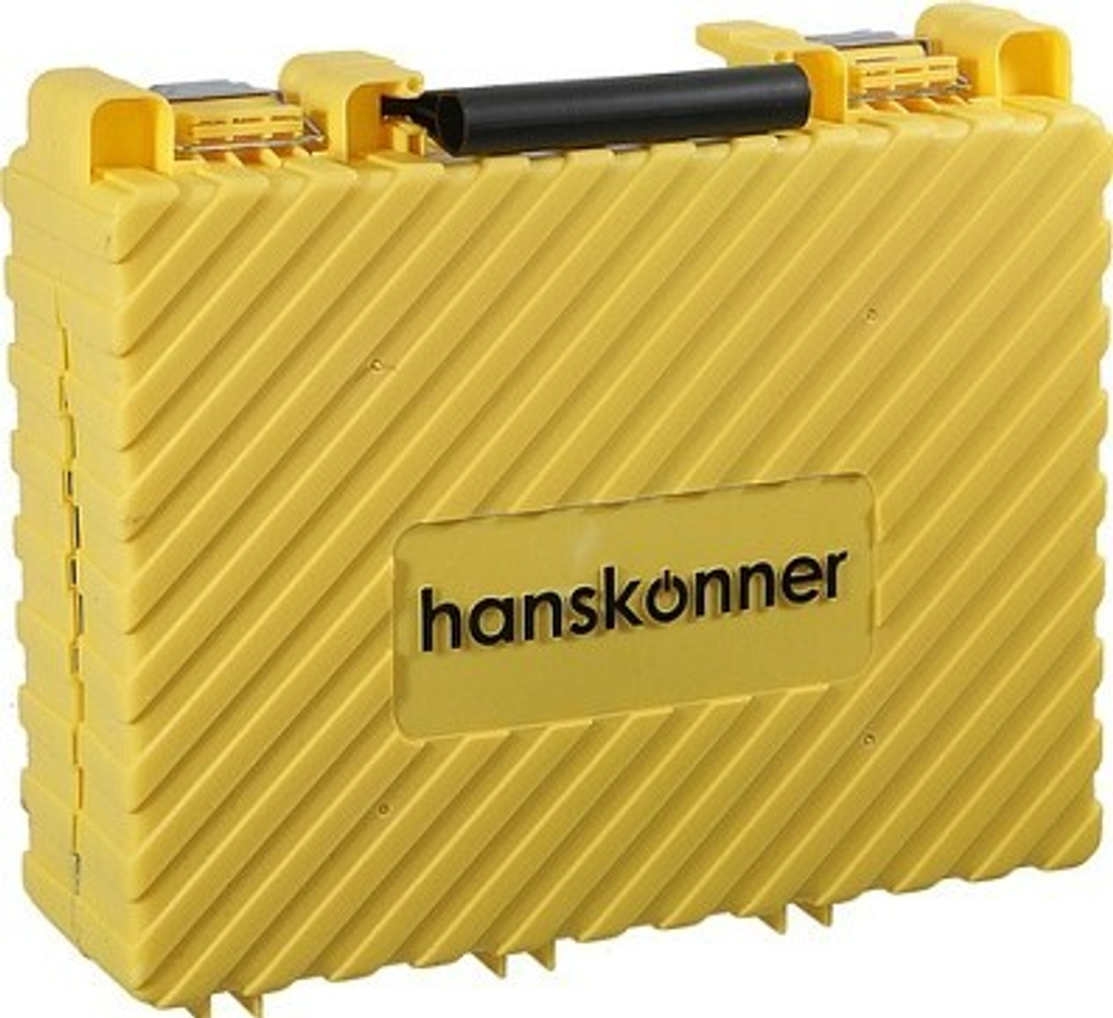 Дрель-шуруповерт аккумуляторная HANSKONNER HCD1865BL