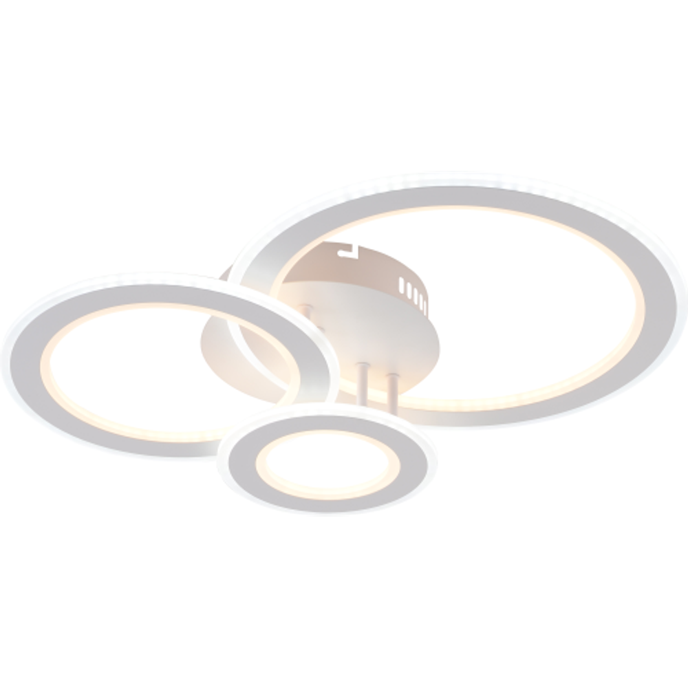 Светильник потолочный светодиодный Rivoli   6142-101 LED 81 Вт 3000 - 6000 К c пультом