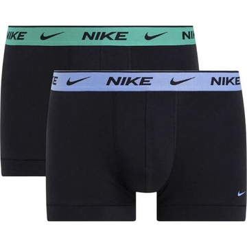 Мужские спортивные боксеры Nike Everyday Cotton Stretch 2P - черный