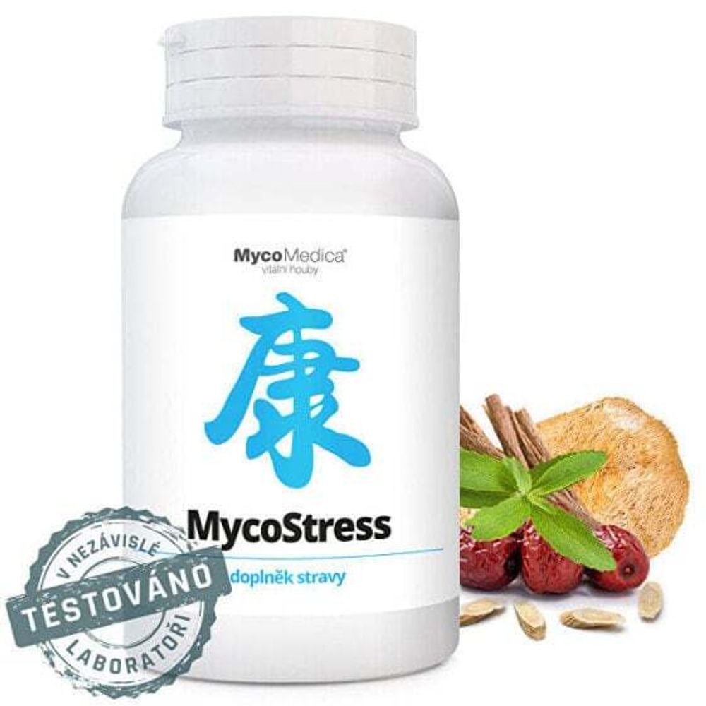 Растительные экстракты и настойки MycoStress 180 таблеток