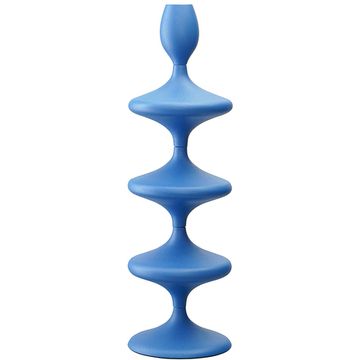 Подсвечник vivlend, 38 см, синий