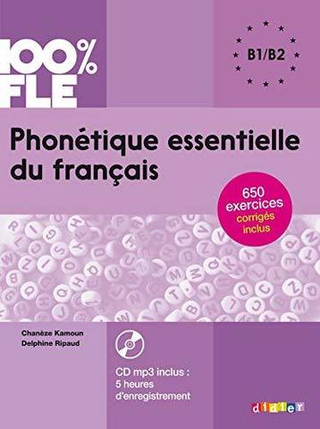 Phonetique essentielle du francais B1-B2 + CD MP3