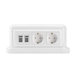 Напольная башенка BUS, 12 модулей, белая