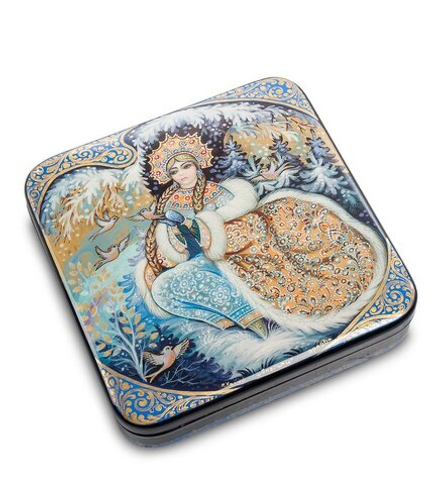 Народные промыслы ШК-45/31 Шкатулка «Снегурочка» Орлова