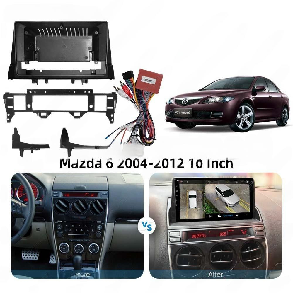 установочный комплект MAZDA 6 2007-2012, рамка + проводка KB-SF-9506-B