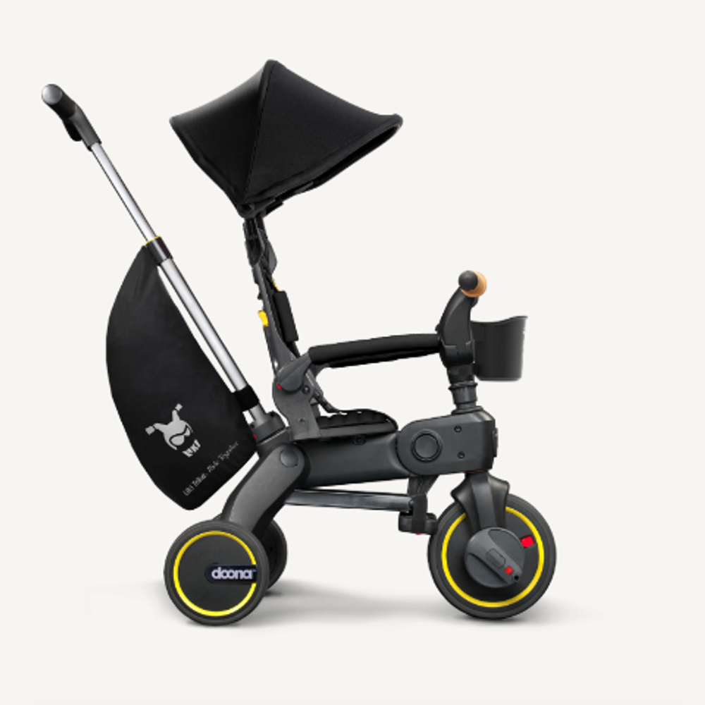 Doona Складной трехколесный велосипед Liki Trike S5, Nitro Black