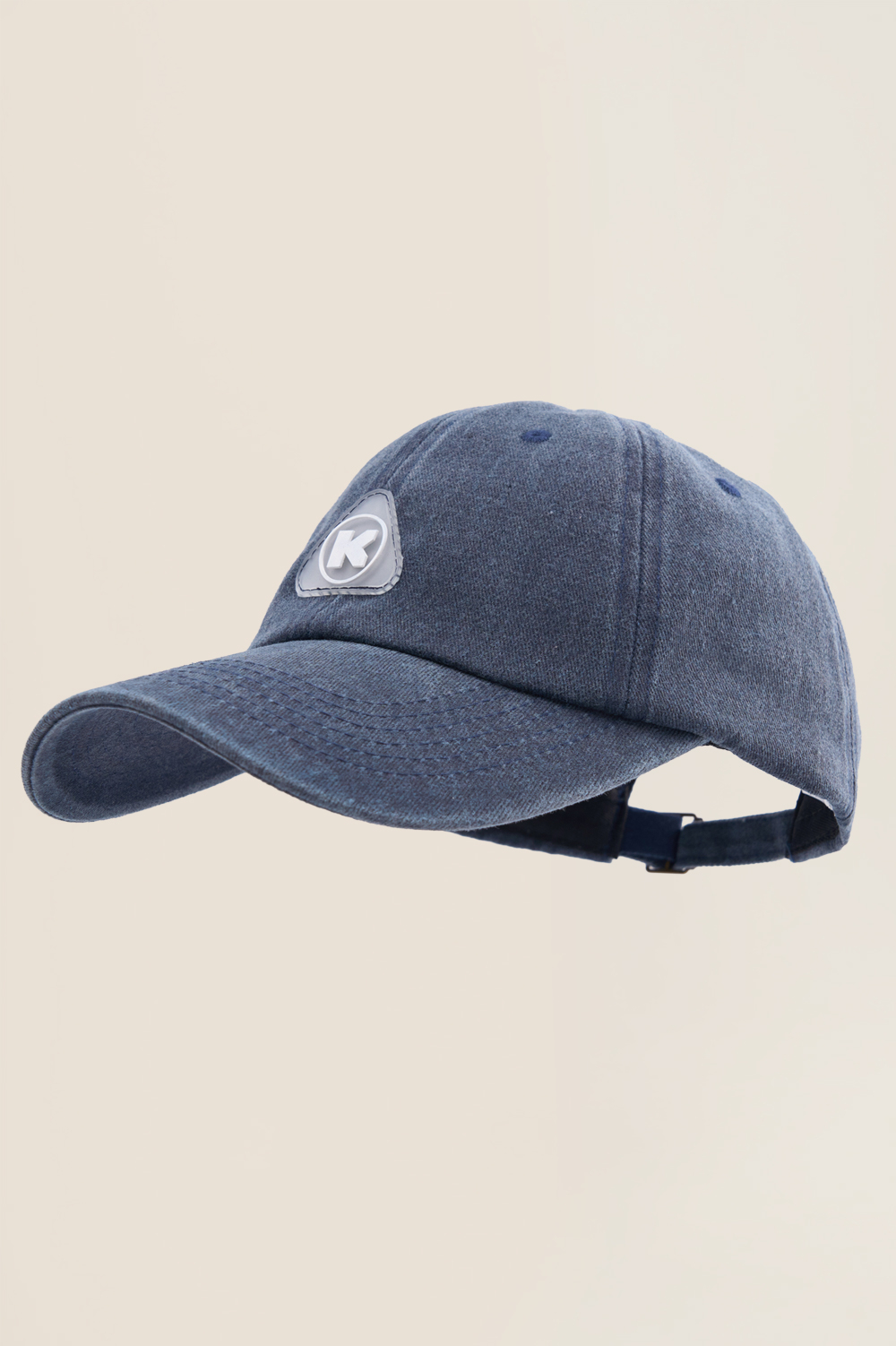 Кепка KUL'TURA "Logo K" Garment Dyed Синий