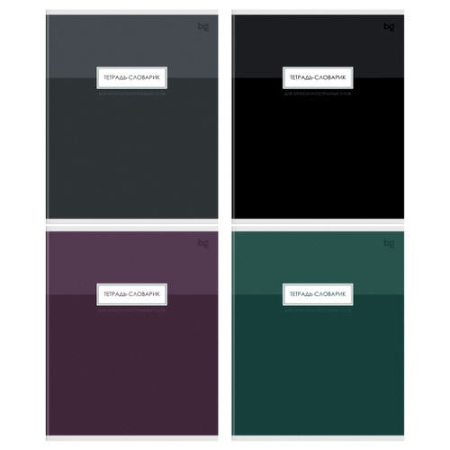 Тетрадь-словарик для записи иностранных слов БИДЖИ Минимал (ТС5ск48_лм_тф 09911)