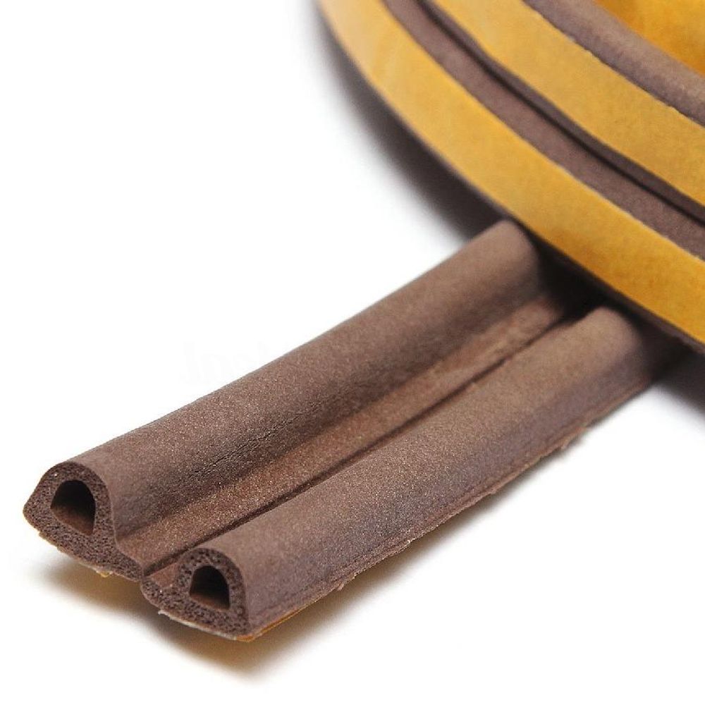 Уплотнитель P-100 коричневый 9х5,5 мм KIM TEC 2х50м