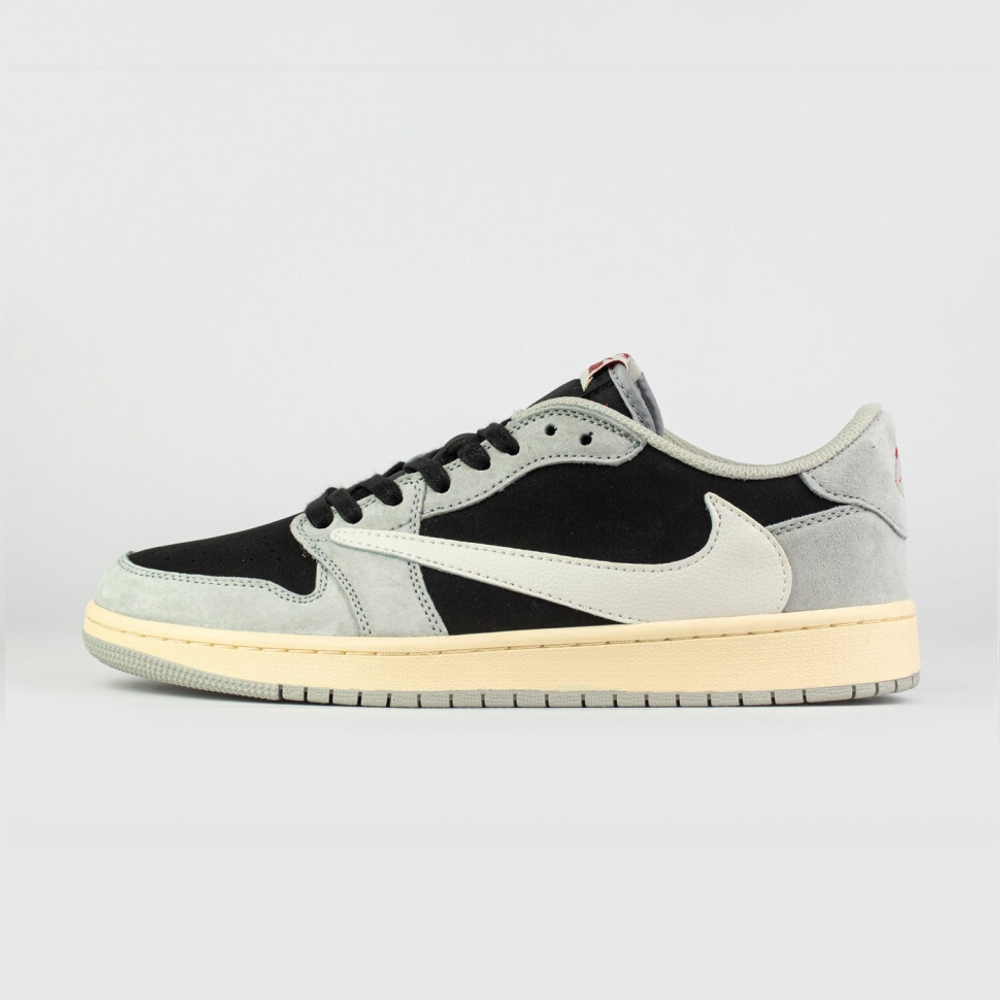 кроссовки Nike Air Jordan 1 Low x Travis Scott Light Grey