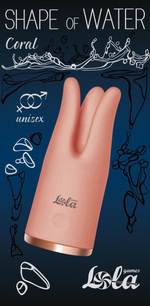 Вибростимулятор клитора Lola Games CORAL – 10,2 см, 10 режимов