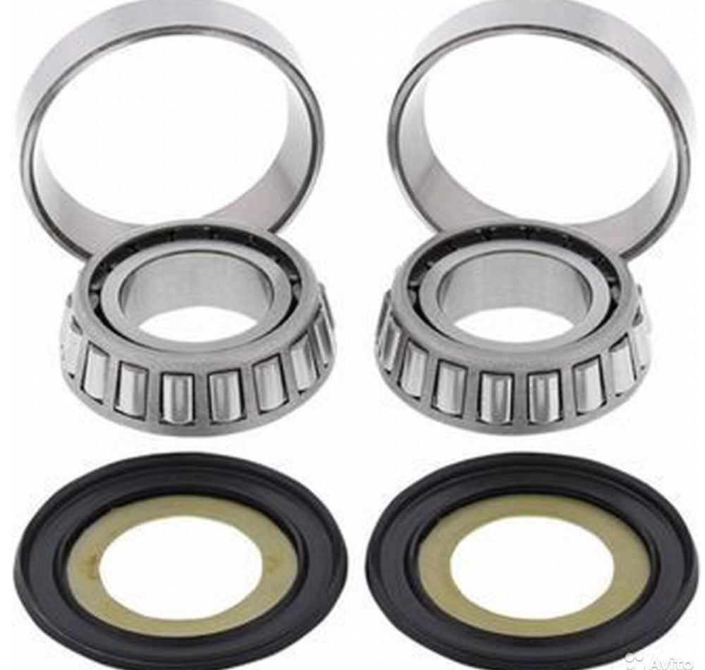 45700009 НАБОР ПОДШИПНИКОВ РОЛИКОВЫХ КОНИЧЕСКИХ (2ШТ), С УСТАНОВОЧНЫМ КОМПЛЕКТОМ: ШАЙБА УПОРНАЯ (6ШТ), ДИАМ. 12 ММ /СТАЛЬ/