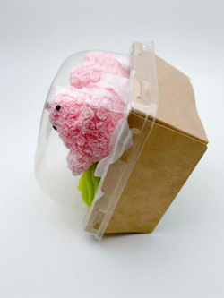 Набор из мыла «Мишка из роз, роуз»