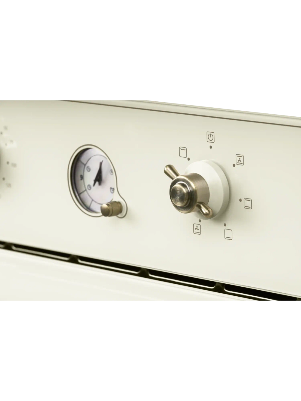 Духовой шкаф Hiberg VM 4360 RY с программатором и ретро часами