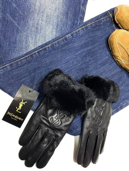 Перчатки Yves Saint Laurent