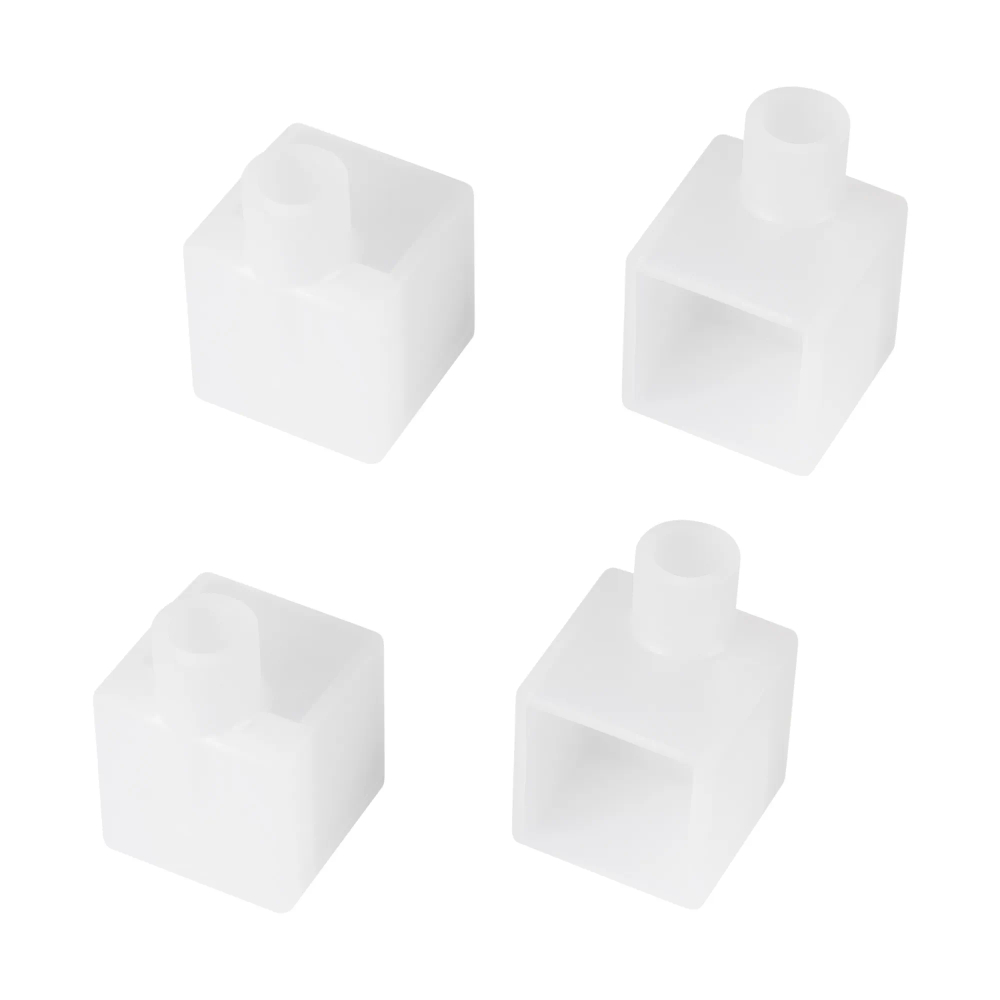 Заглушка WPH-FLEX-1616-90 WHITE с отверстием  (Arlight, Силикон) 058044
