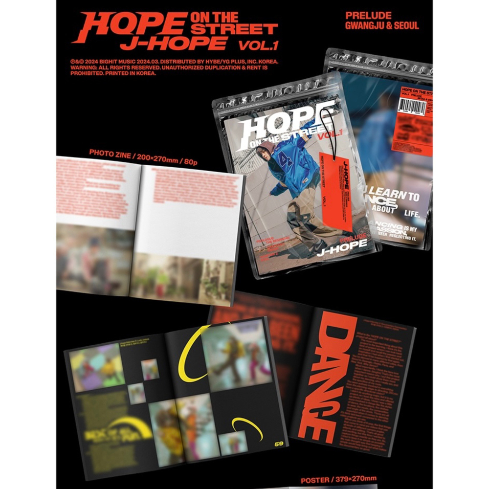 Альбом j-hope (BTS) HOPE ON THE STREET VOL.1