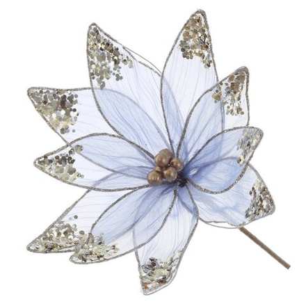 GAEM Цветок искусственный "Пуансеттия", L21 W21 H41 см