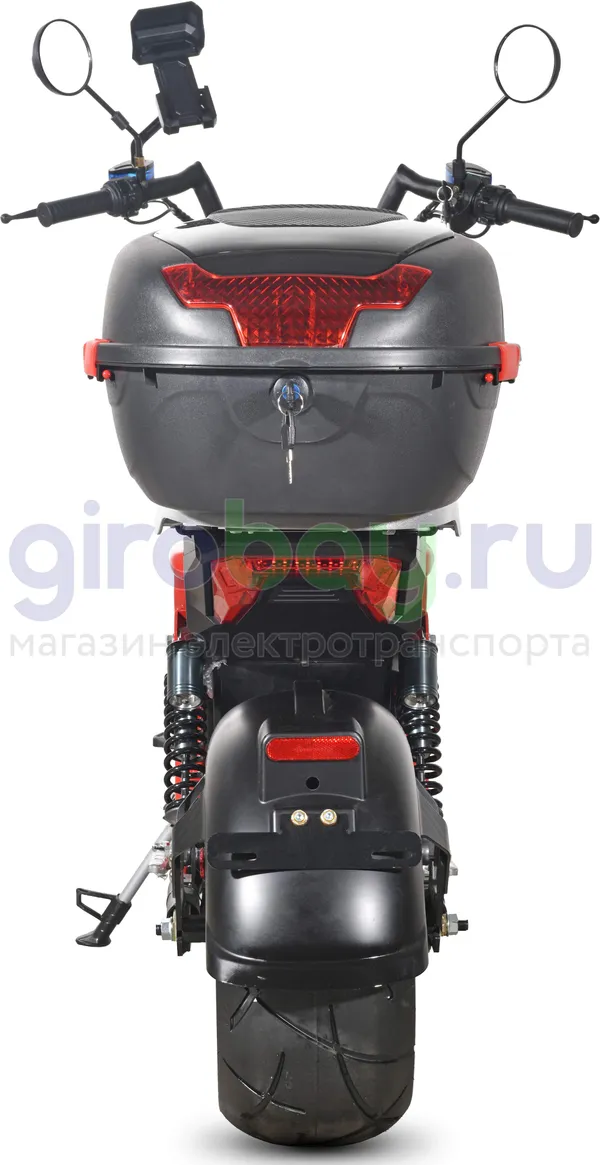 Электроскутер WHITE SIBERIA PRO BLACK EDITION 5000W (60V/40Ah) фото №10