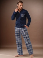 Пижама со штанами костюм домашний