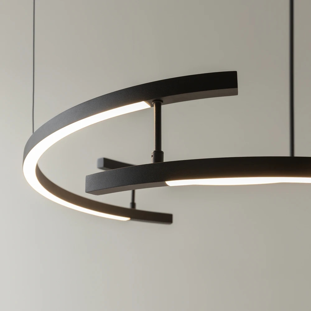 Подвесная люстра Maytoni LINE MOD016PL-L52BK