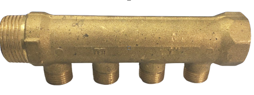 Коллектор TIEMME 1x1/2 н.р.на 4 вых