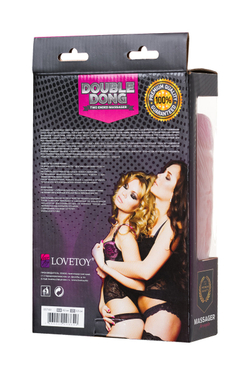 Двусторонний фаллоимитатор LoveToy LESBI TOUCH, 43 см